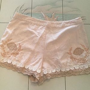 Free People French vintagey ~seashell lace 12